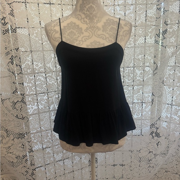 Ann Taylor Loft Black Strappy Cami Top Women’s Size SP - Picture 3 of 12